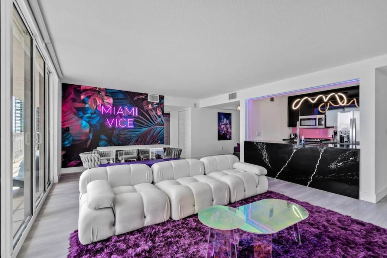 Miami Vice Oceanfront Sky Villa Exterior foto